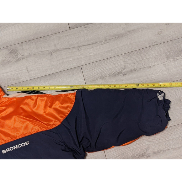 Starter Authentic Proline Denver Broncos Full Zip Jacket Men XL - Picture 11 of 11